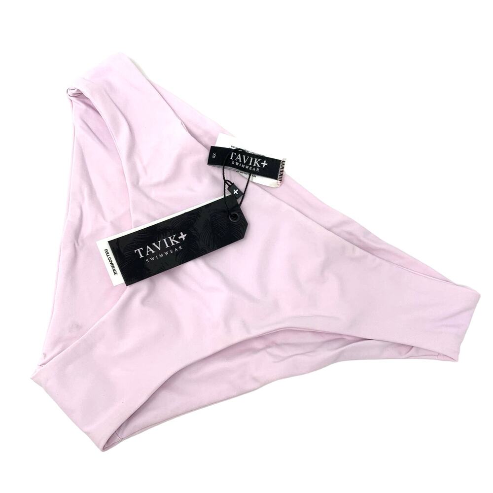 Tavik Ali Full Bottom Bikini Botton Lilac‎ Snow Size Small NEW - Picture 7 of 7
